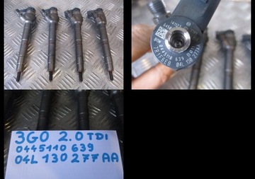 Wtryski 04L130277AA Passat B8 3G0 2,0TDI