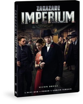 5 DVD ZAKAZANE IMPERIUM SEZON 2 Folia