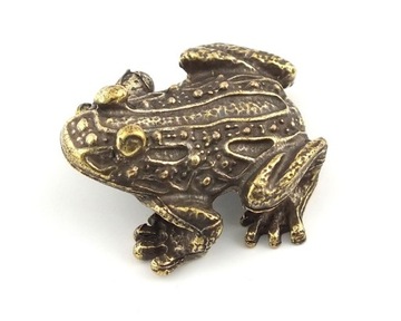 Duża żaba żabka figurka stojąca upominek - 003 ox