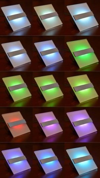 Лестничное освещение RGB LED 12В и 60мм