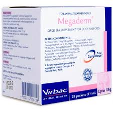 VIRBAC Megaderm - koty/psy do 10kg saszetki 28x4ml