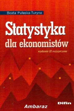 Statystyka dla ekonomistów Turyna Difin Wwa