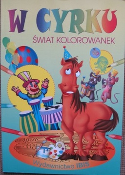 W cyrku świat kolorowanek labirynty kolorowanka
