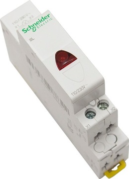 Schneider Electric Acti9 iIL-1-R-230 одинарная лампа красная 110...230 В