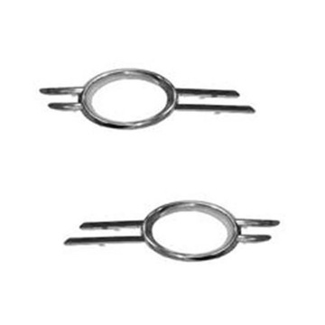 Ramka atrapy halogenu L P chrom Mercedes W211 06-