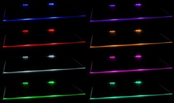 Светодиодная подсветка RGB для стеклянных полок, 1 точка