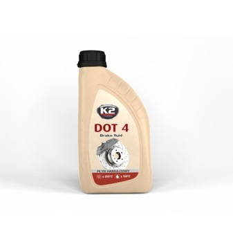 K2 DOT4 1L PŁYN HAMULCOWY DOT-4