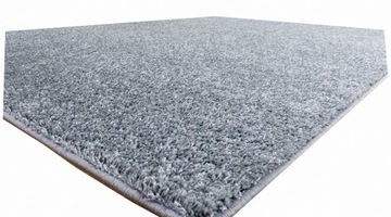 Dywan Shaggy Obszyty 450x400 POPIEL SZARY 4,5x4