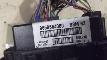 PEUGEOT 307 1.4 16V МОДУЛЬ BMS 9650664080J