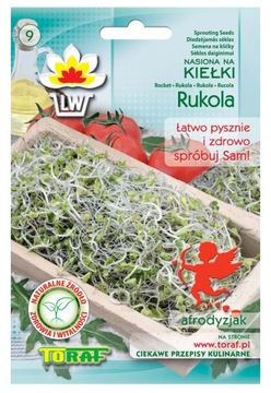 Nasiona kiełki RUKOLA Toraf 10g
