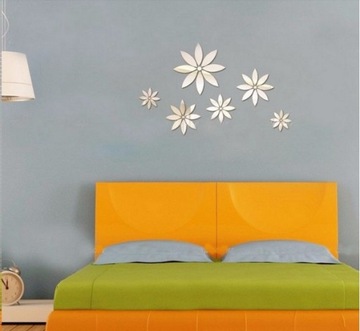 Зеркальные наклейки на стены с зеркальным эффектом