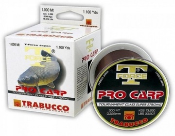 TRABUCCO T-FORCE PRO CARP 0,354 - 1000m ŚWIEŻA