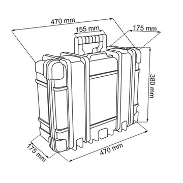 Кейс для переноски инструментов Keter TECHNICIAN BOX