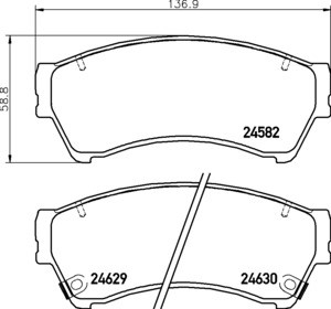 ПЕРЕДНИЕ ДИСКИ TEXTAR КОЛОДКИ MAZDA 6 2007- 299MM