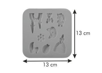 Силиконовая форма Tescoma для девочек