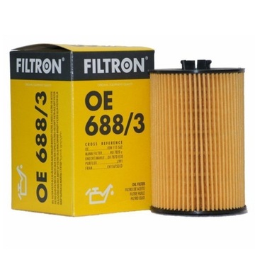 FILTRON FILTR OLEJE OE688/3 A3 A4 A6 GOLF VII LEON