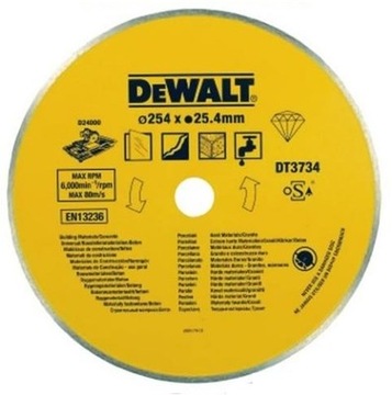 Tarcza do D24000 Porcelany Kamienia Dewalt DT3734