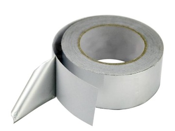 Taśma aluminiowa z klejem 40mm 25um -1mb