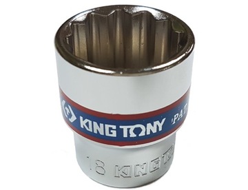 KING TONY KLUCZ NASADKA NASADKI 1/4 8 mm 12-KĄTNA