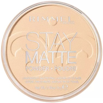 Rimmel Puder Stay Matte 001 02 03 04 05 06 07 08 +