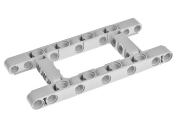 Рама LEGO Technic Liftram 5x11 64178 4540797 серая — 1 шт.