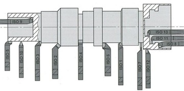 Нож токарный NNBe ISO6R 2525 K20 25x25 DIN4980 H20