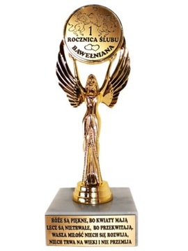 STATUETKA NA 1 5 10 15 25 30 40 50 ROCZNICĘ ŚLUBU