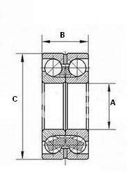 Подшипник передней ступицы CITROEN C2, C3, SAXO, XSARA