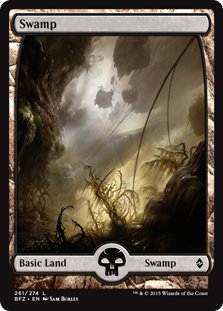 MTG Swamp *Textless*