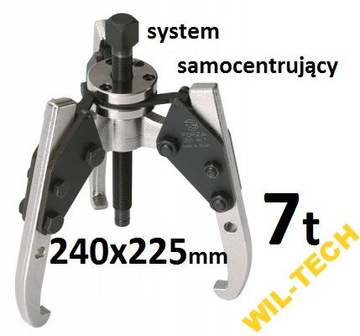 ŚCIĄGACZ DO ŁOŻYSK SAMOCENTRUJĄCY 240 mm PROMOCJA!