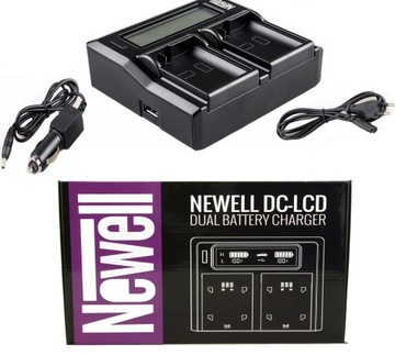 ŁADOWARKA 2 AKU do CANON LP-E6 LP-E6N LPE6 LPE6N