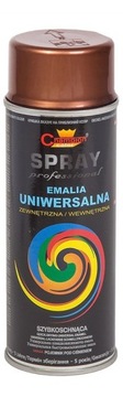 Emalia Farba Spray Lakier Miedziany Metalik cha AM