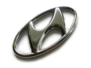 ZNACZEK EMBLEMAT LOGO HYUNDAI 98x49mm KLAPA TYŁ