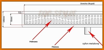 KESMET ЛИНЕЙНЫЙ СТОП 80см для установки со СТАЛЬНОЙ черепицей