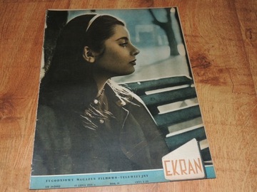 EKRAN 28/1958 J. Sassard, L. Bunuel, W. Lake,