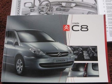 CITROEN C8 instrukcja obsługi polska książka 2002-2008