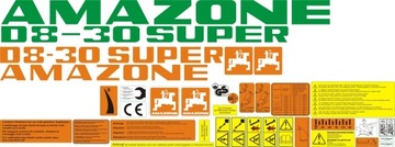 НАКЛЕЙКИ Amazone D8-30 супер специальные