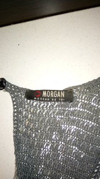 Morgan cekinowa efektowna sukienka impreza M