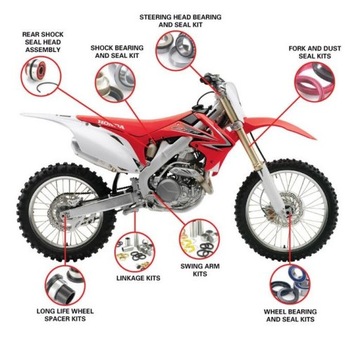 Проставка передняя Honda CR 125 250 96-01 CR 500