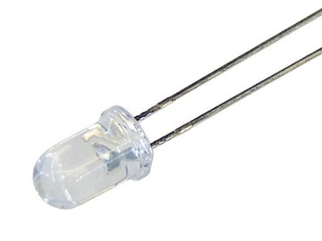 dioda LED super jasna 3 mm prawdziwe 12V żółta licznik zegra przycisk