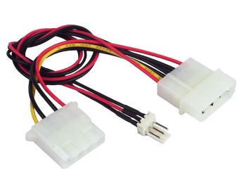 Dodatkowe zasilanie do wentylatora 3 pin - molex 2