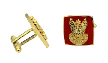 Home Army Eagle Элегантные бордовые мужские запонки