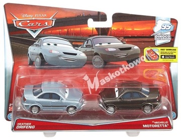 Mattel Cars — 2 упаковки DHL18 — Хизер Дрифенг Мишель