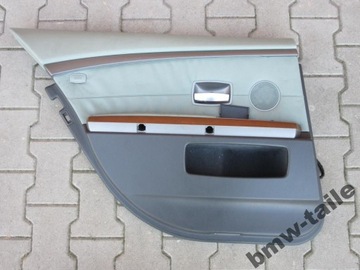 BMW E65 BOK LEVÝ ZADNÍ OLIVA KŮŽE
