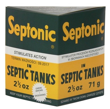 Препарат для септика Septonic, 4 экологических пакета