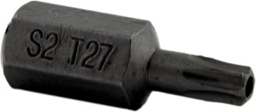 BIT KOŃCÓWKA TORX T27 x30mm 10mm Z OTWOREM S2