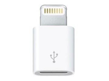 Adapter przejściówka USB micro - Iphone 5/6/7 wtyk