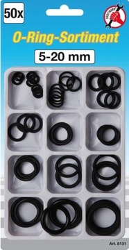 Oringi 5-20 mm, 50 szt. CONDOR