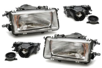 Audi 80 B3 86-91, Reflektor lampa H4 nowa L+P kpl