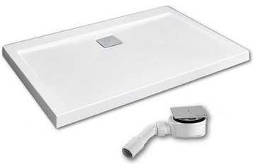RADAWAY BRODZIK PROSTOKĄTNY ARGOS D 110x90 + SYFON